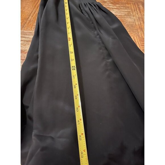 Development by Phillip Lim V neck silk Sleeveless black cocktail maxi dress 6 - Picture 13 of 13